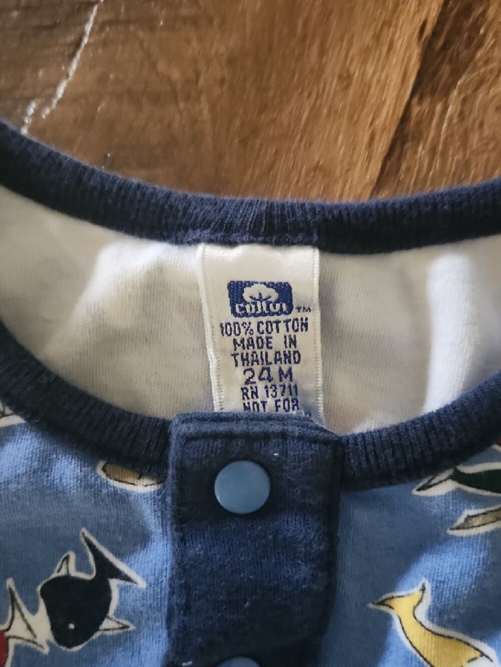3 Toddler Rompers Blue & White Boys One-Piece Rompers Set - Picture 2 of 8